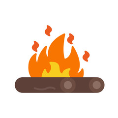 Bonfire Vector Icon