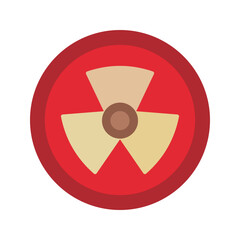 Radiation Vector Icon