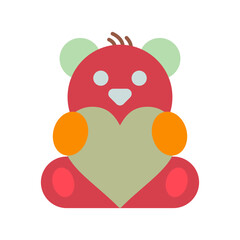Teddy Bear Vector Icon