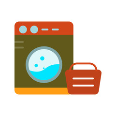 Washing Machine Vector Icon