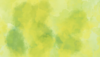 Light Yellow Green Watercolor Background for Fresh and Natural Designs