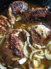 lamb chops with potatoes