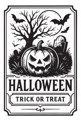 Halloween Label Design