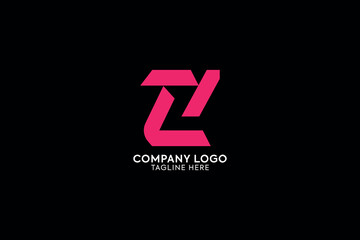 initial letter z abstract business logo, letter z corporate business iconic logotype