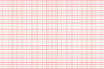 Delicate pink and cream plaid pattern.  Perfect for textile design, scrapbooking, website backgrounds, or feminine branding.  Subtle texture adds visual interest.