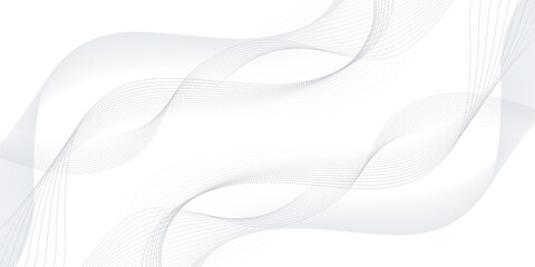 Vector abstract light lines in high speed technology concept. Speed ​​on road image. Abstract background with glow.	