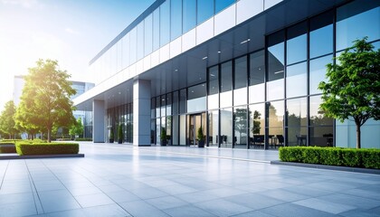 オフィスビルの外観
