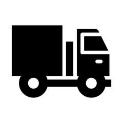 delivery truck icon illustration vector