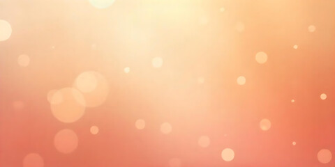 Warm Pastel Bokeh Blur Background