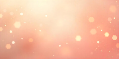 Warm Pastel Bokeh Blur Background