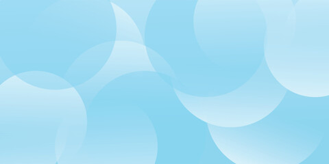 Minimalist banner background, pastel colorful, Light Blue gradations.backgroud.