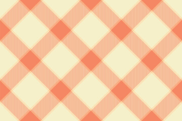 Subtle coral and cream plaid pattern.  Perfect for textile design, website backgrounds, or adding a touch of understated elegance to your projects.