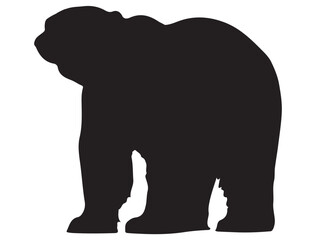 POLAR BEAR SILHOUETTE