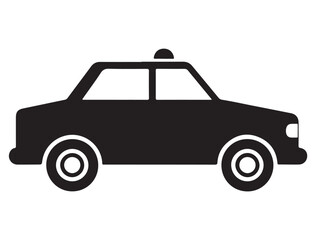POLICE CAR SILHOUETTE 