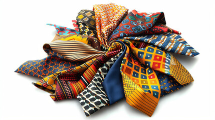 Ascot Ties with Bold Geometric Patterns on white background.PNG