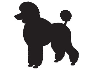 POODLE DOG SILHOUETTE