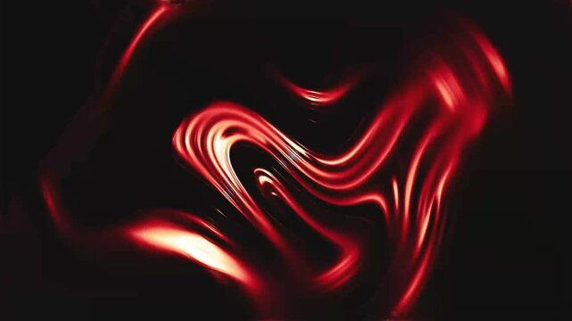 Liquid Crimson: An abstract video featuring a mesmerizing dance of liquid crimson against a dark backdrop, evoking feelings of passion, energy, and dynamism.