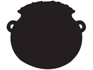 POT OF GOLD SILHOUETTE