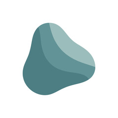 Abstract Organic Shape - Minimalist Design Element