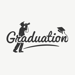 Graduate looking forward to future opportunities success achievement