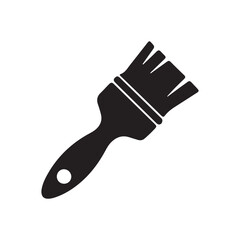 Paint Brush Icon A Simple Vector Illustration for Design Projects
