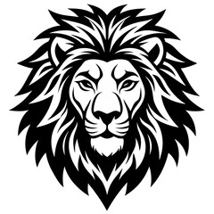lion head vector