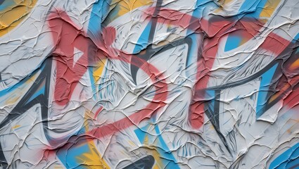 Obraz premium graffiti on the wall