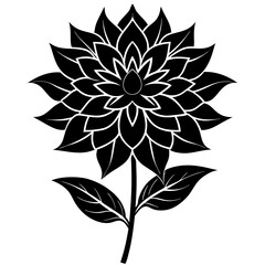 vector illustration of a flower