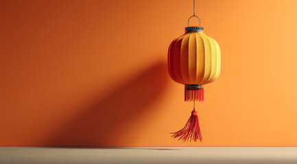 Obraz premium Traditional Chinese red lantern display