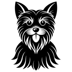 vector illustration of a dog
