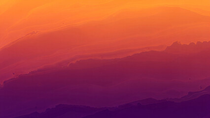 Obraz premium Abstract and textured sunset orange to deep purple gradient Background