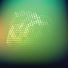 abstract background with halftone
