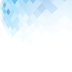 abstract blue background with squares