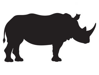  RHINO SILHOUETTE