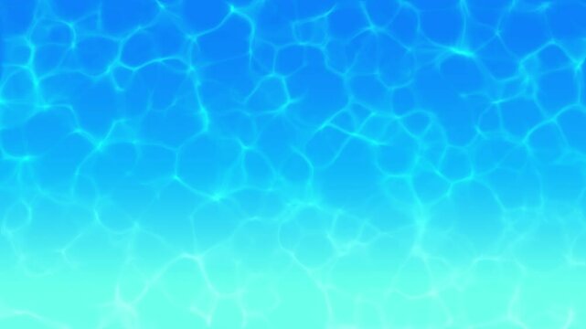 summmer beach sea and pool reflection top view water reflections animation, summer time sale and travel motion design element	