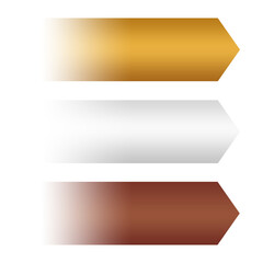 set of lower third champion banner element png file transparent background