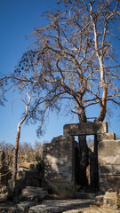 The ruins of Seleukeia (Lyrbe) Ancient City in Turkey
