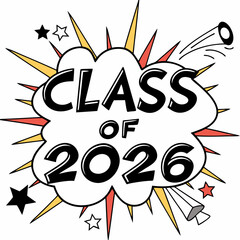 Class of 2026 graduation announcement design