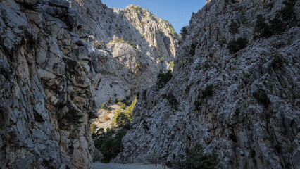 The view of Taurus Mountains in Turkey