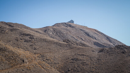 The view of the Taurus Mountains in Turkey