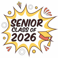 Senior class of 2026 graduation announcement