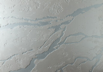 Decorative plaster texture, ornamental parget background. Modern interior pargeting, stucco