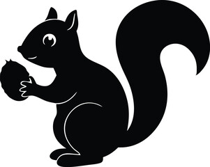 squirrel holding an acorn