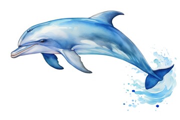 Obraz premium Dolphin animal mammal fish.