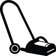 vacuum cleaner silhouette vector