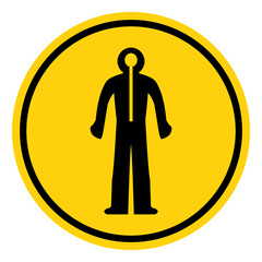 Wear Thermal Suit Symbol Sign, Vector Illustration, Isolate On White Background Label. EPS10