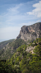 The panorama of Taurus Mountains in Turkey