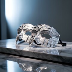 Luxury Crystal Masks for Masquerade Ball