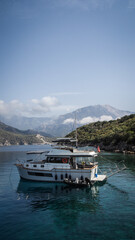 The view of the Turquoise Coast in Turkey