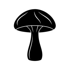 Mushroom Silhouette Icons